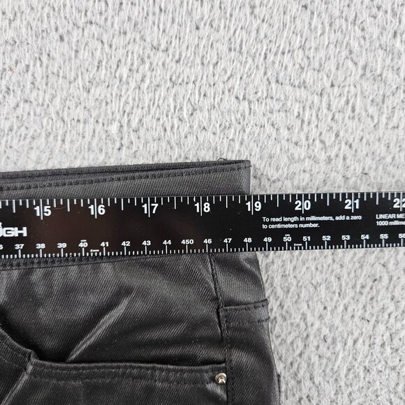 mnml Jeans Mens 38 Black X125 Stretch Denim Distressed Ripped‎ Knees Slim Fit - Picture 7 of 16